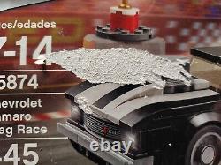 Lego Speed Champions Chevrolet Camaro Drag Race (75874) Scellé Endommagé