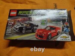 Lego Speed Champions Chevrolet Camaro Drag Race Set 75874 Nib