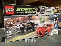 Lego speed champions Chevrolet Camaro Drag race 75874 Nouveau Encore Dans La Boîte Scellée