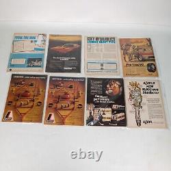 Lot de 8 magazines vintage Drag Racing USA de 1970-72 - Voitures de course Hot Rods Dragsters.