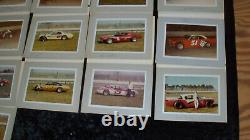 Lot de photos signées de course de voitures anciennes 1970 NASCAR Michigan AUTOGRAPHED.