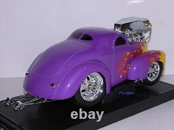 Machines Musculaires 1941 Willys Coupe 41 Drag Racing Hemi Limitée Violet 118