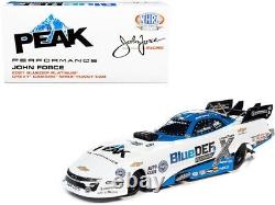 Monde de l'automobile NHRA John Force'21 BlueDEF Camaro Funny Car à l'échelle 1/24 en voiture moulée sous pression