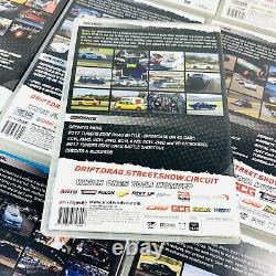 Motive DVD Bulk Lot 33 Dvds Car Racing Drift Drag Street Show Pal Vgc Tracked