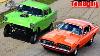 Muscle Cars And Vintage Gassers Drag Racing At Great Lakes Dragaway