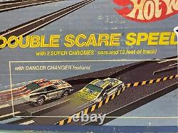 N'aie pas peur! (rare) Hw Double Scare Speedway (super Chrome) Drag Race Set