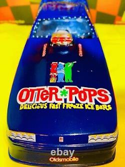 NHRA Ed McCulloch 124 Diecast OTTER POPS Signé NITRO Funny Car DRAG RACING