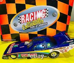 NHRA Ed McCulloch 124 Diecast OTTER POPS Signé NITRO Funny Car DRAG RACING