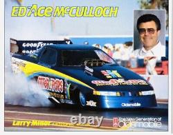 NHRA Ed McCulloch 124 Diecast OTTER POPS Signé NITRO Funny Car DRAG RACING