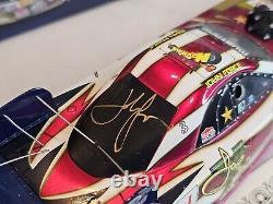 NHRA JOHN FORCE 124 Diecast SOLDAT AMÉRICAIN Funny Car NITRO Drag Racing SIGNÉ