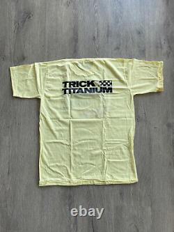 Nos Vintage 1980 Trick Titanium Nhra Drag Race Racing Funny Car T-shirt Sz XL