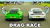 Nouvelle Porsche 911 Gt3 V Gt3 Rs Drag Race 992 V 991