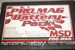 Pack de batterie MSD Pro Mag 8162 NEUF pour voiture de drag racing sprint car tout-terrain sable boue magnéto ump