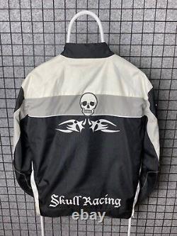 Probaker Skull Racing Homme Colorblock Drag Racing Veste Taille XXL