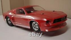 R C Drag Race 1967 Mustang Fastback Sur Losi Chasy, Brand New Build