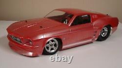 R C Drag Race 1967 Mustang Fastback Sur Losi Chasy, Brand New Build