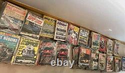 REVUE DE COURSE DE DRAGSTERS LOT de 575 1965-75 (Liste complète dans la description)