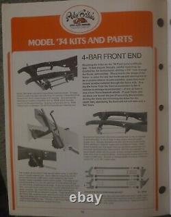 Rare 1977 Pete And Jake's Hot Rod Chassis And Components Catalog Model A 32 Ford