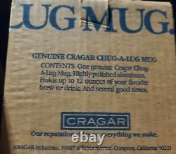 Rare Des Années 1970 Cragar Roues Lug Nut Mug Avec Boîte Et Paperwork Chug-a-lug Ss Gt