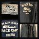 Rare Vtg West Wind Black Bart Race Cars Chicago Windbreaker Jacket Taille Large