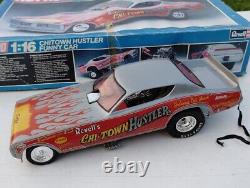 Revell Hot Rod Chi-town Hustler Funny Car 1/16 Modèle D'échelle Construit Nice-looking