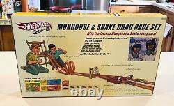 Roues Chaudes Classics Mongoose & Snake Drag Race Set #h9604 2005 Nib Seeled