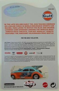Roues Chaudes Rlc Gulf Racing Vw Drag Beetle # 1142/4000
