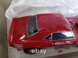 Rsc Drag Mike Fons 1/24ème Échelle 1968 Pro/stock Camaro Édition Limitée 1 Sur 750 Neuf dans sa Boîte