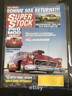 SUPER STOCK & DRAG ILLUSTRATED Magazine 1990 LOT COMPLETE YEAR NHRA RACING  <br/>
<br/>La revue SUPER STOCK & DRAG ILLUSTRATED de 1990 LOT ANNÉE COMPLÈTE COURSES NHRA