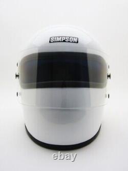 Simpson De Vinture Very Rare Snell 1975 Helmet Drag Indy Car Racing Petite Fenêtre