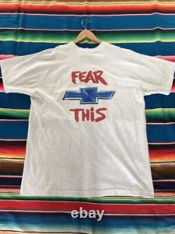 Stress Fear Ce T-shirt Chevrolet Nova Muscle Car USA Vintage Drag Racing Américain