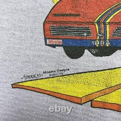 T-shirt IHRA Vintage des années 80 pour la course de dragsters de la voiture Pontiac aux Winter Nationals de 1983