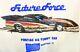 T-shirt Vintage Cool'chuck Etchells Future Force Funny Car De Taille M