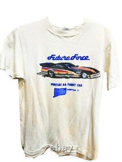 T-shirt Vintage Cool'chuck Etchells Future Force Funny Car de taille M