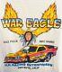 T-shirt Vintage Dale Pulde's War Eagle Omni Funny Car De Collection Originale De La Nhra