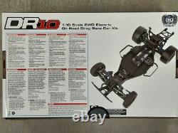 Team Associated Dr10 Electric Drag Car Race Kit 70027 Neuf