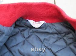 Veste brodée en laine rouge de la marque Vtg Empire RT RACING Muscle Car JIM XL Drag NASTY 66