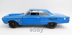 Voiture agréable de course drag 1967 Plymouth Belvedere Hurst bleue 118 Acme A1806704nc