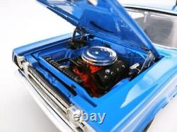 Voiture agréable de course drag 1967 Plymouth Belvedere Hurst bleue 118 Acme A1806704nc